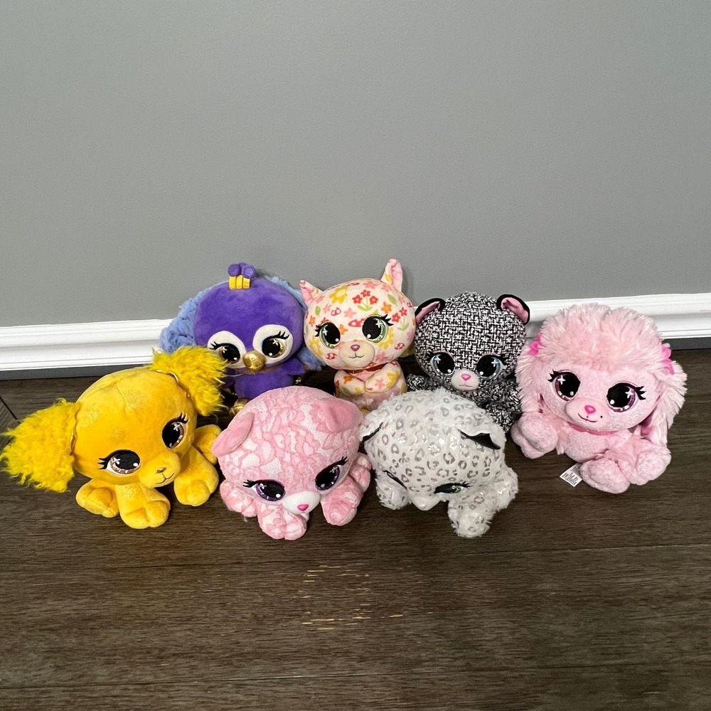 Gund‎ P.Lushes Pets Plush Lot of 7